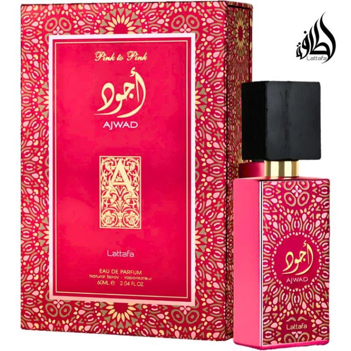 perfume ajwad pink to pink lattafa eau de parfum 60ml