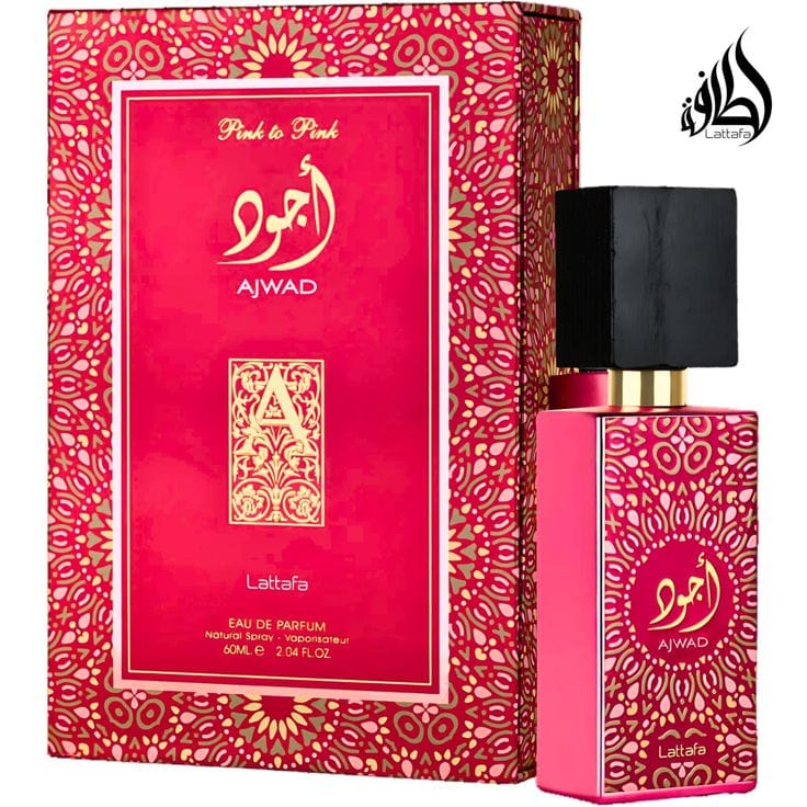 perfume ajwad pink to pink lattafa eau de parfum 60ml