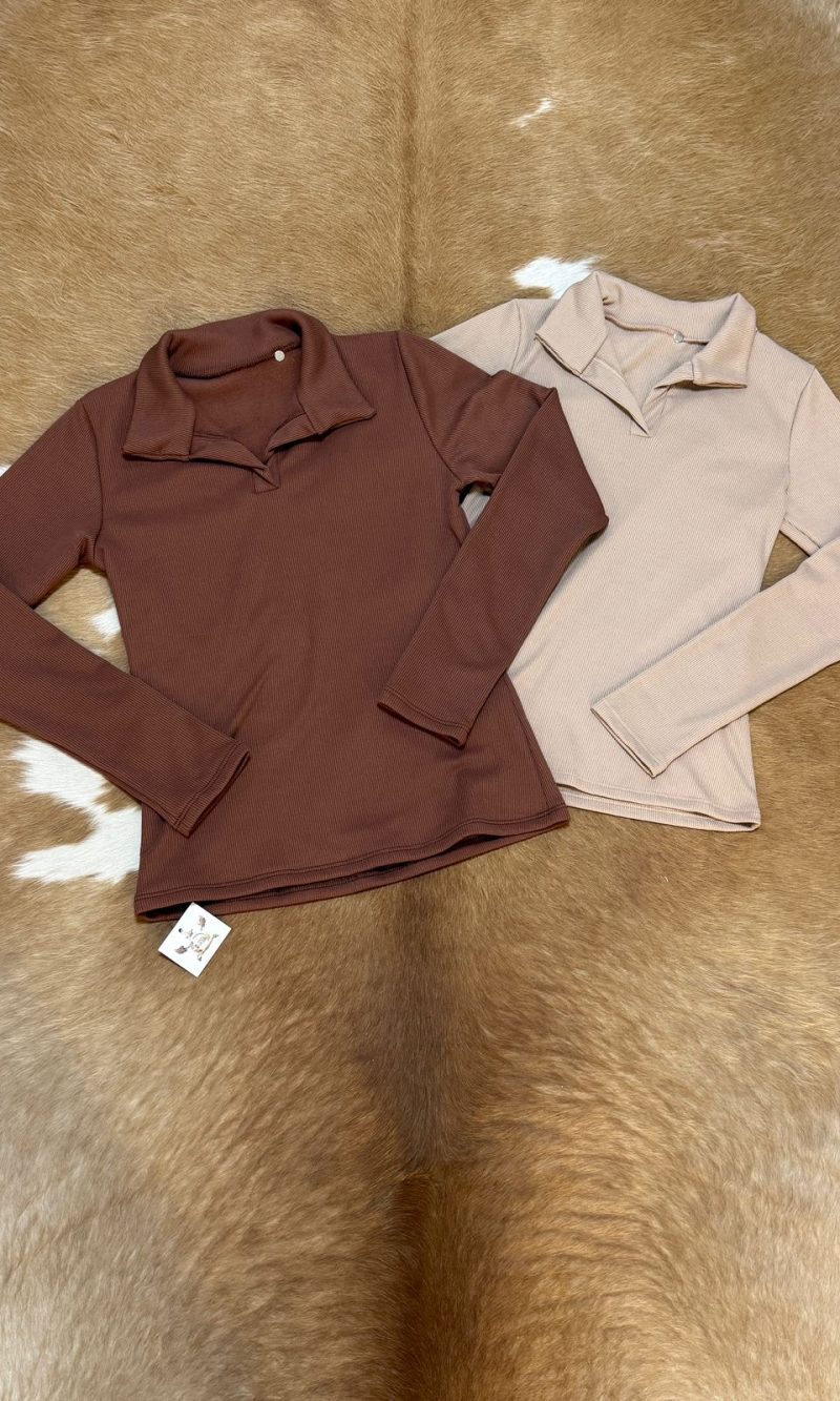 Blusa Gola Alta Feminina